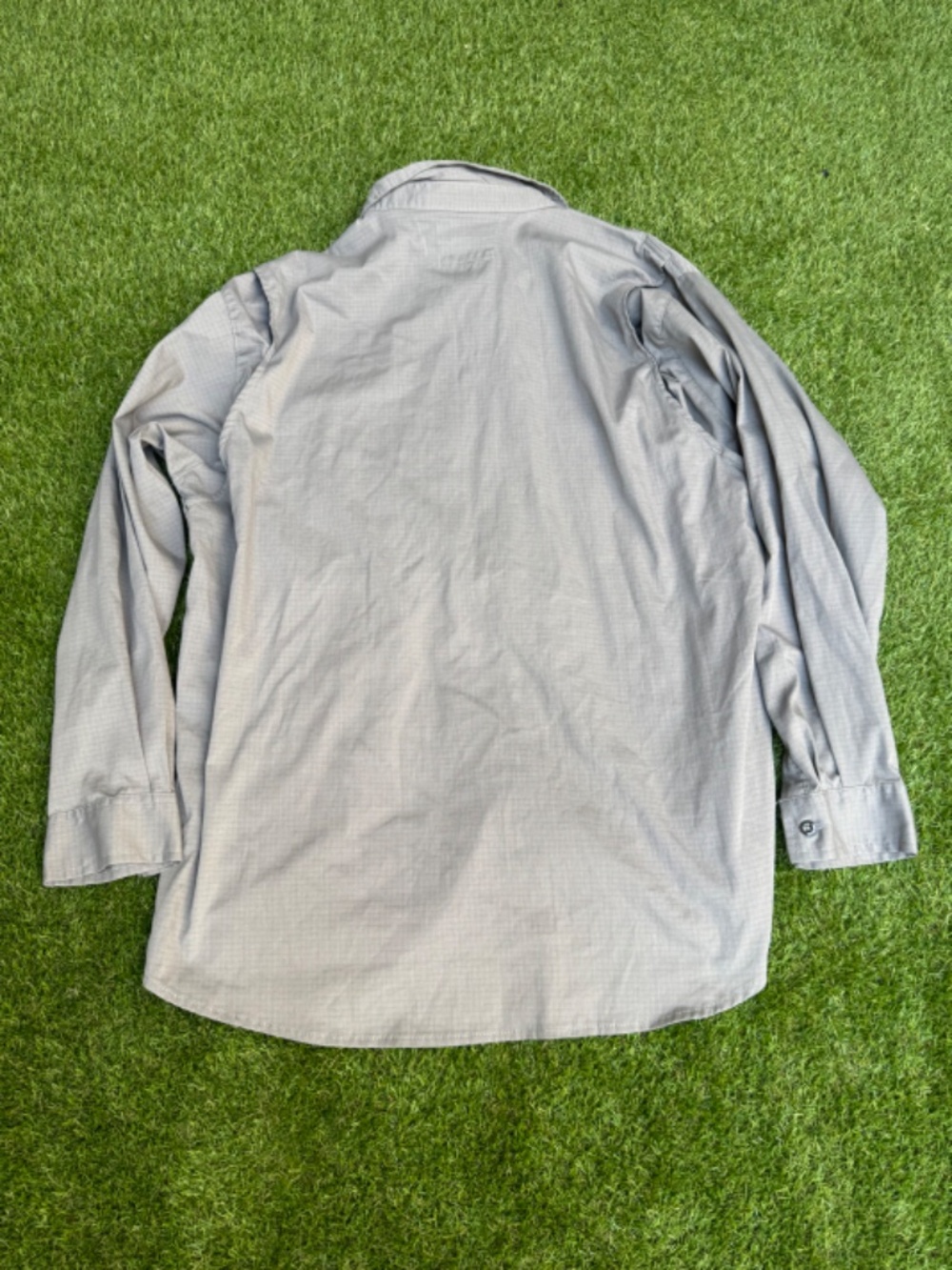 Carhartt Men’s HVAC Specialist Long Sleeve Work Shirt Gray XL - Picture 7 of 7